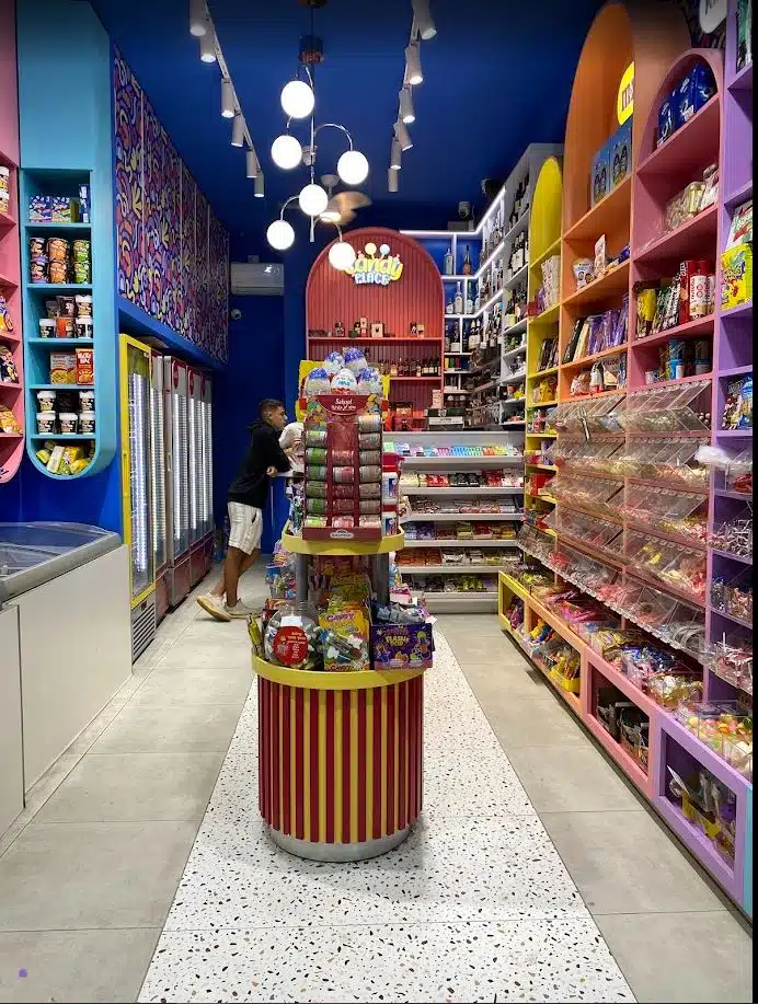 תכנון ועיצוב ממתקיה ופיצוציה יהודה מכבי תל אביב